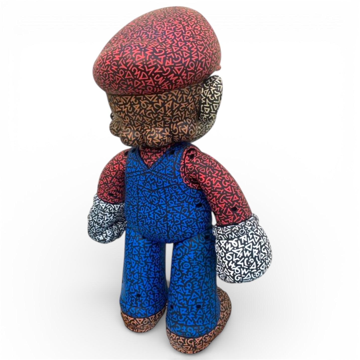 Mario Figur – Urban Art Edition
Maße (H x L x B): 50 x 27 x 12 cm