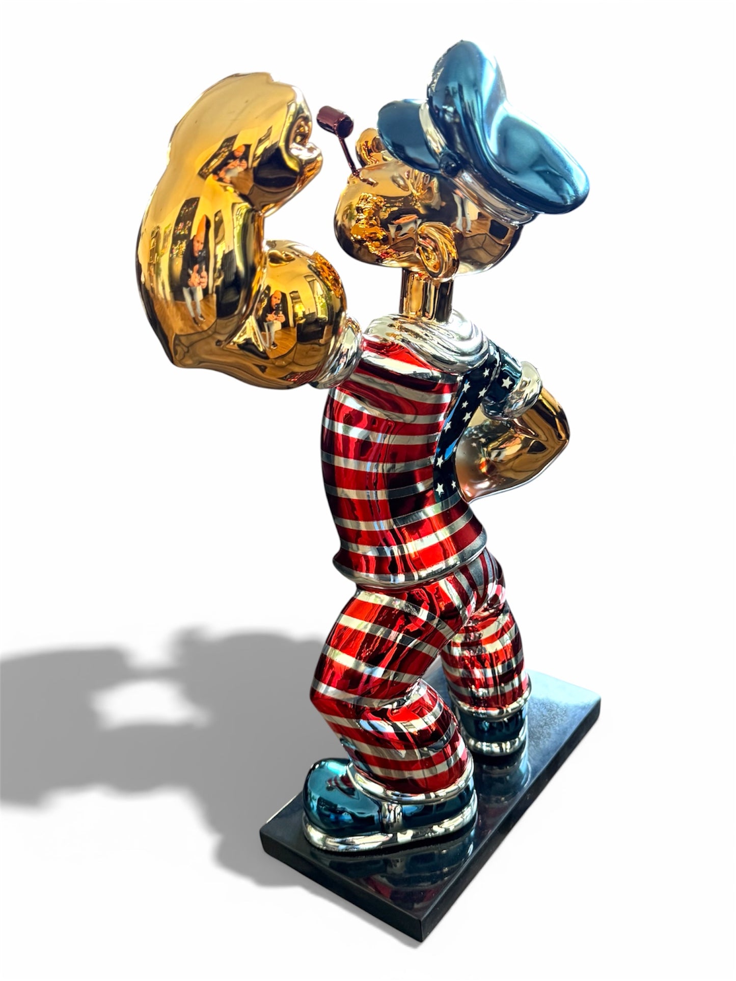 Power Icon „American Strength“ – Designer-Skulptur | 42 cm