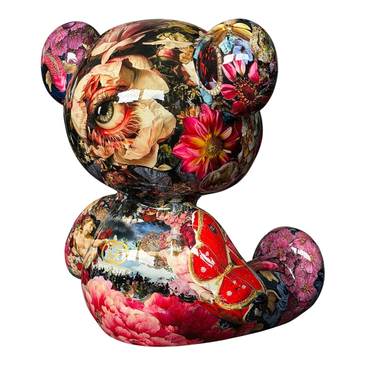 Art Brut by Ann - Mad Bear Royal Bloom
Signiert, Handsigniert - 3/49 - 2025