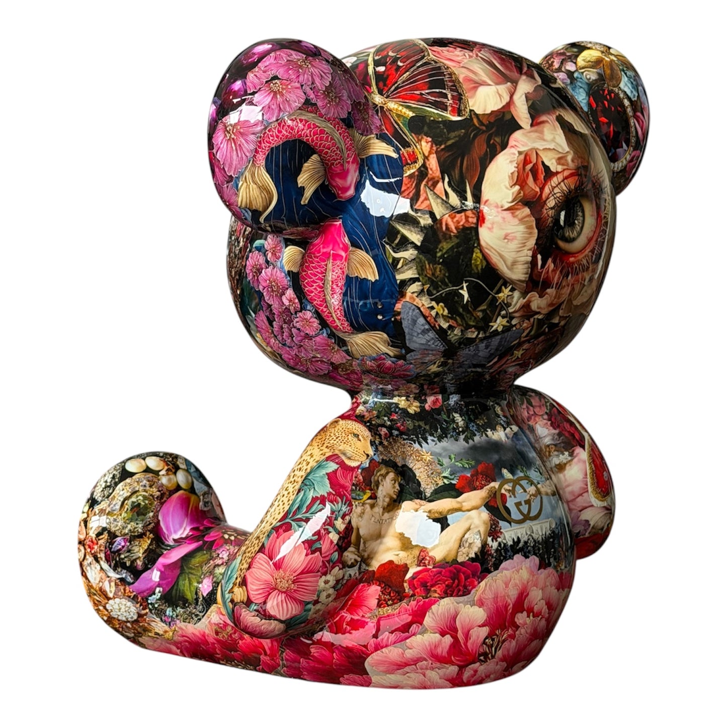 Art Brut by Ann - Mad Bear Royal Bloom
Signiert, Handsigniert - 3/49 - 2025