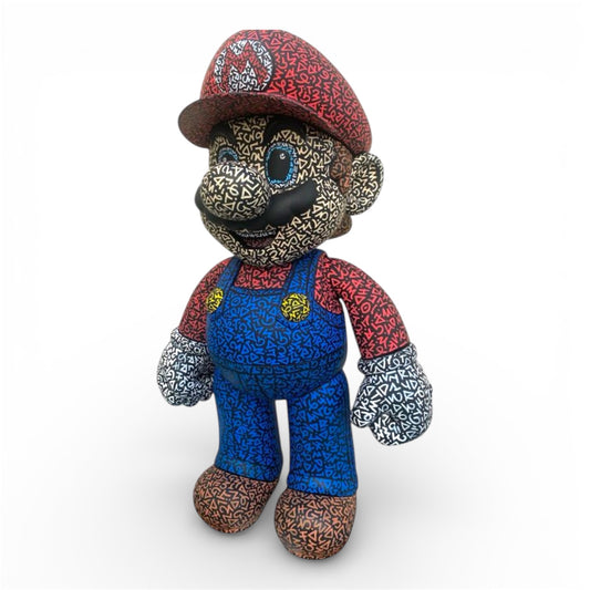 Mario Figur – Urban Art Edition
Maße (H x L x B): 50 x 27 x 12 cm