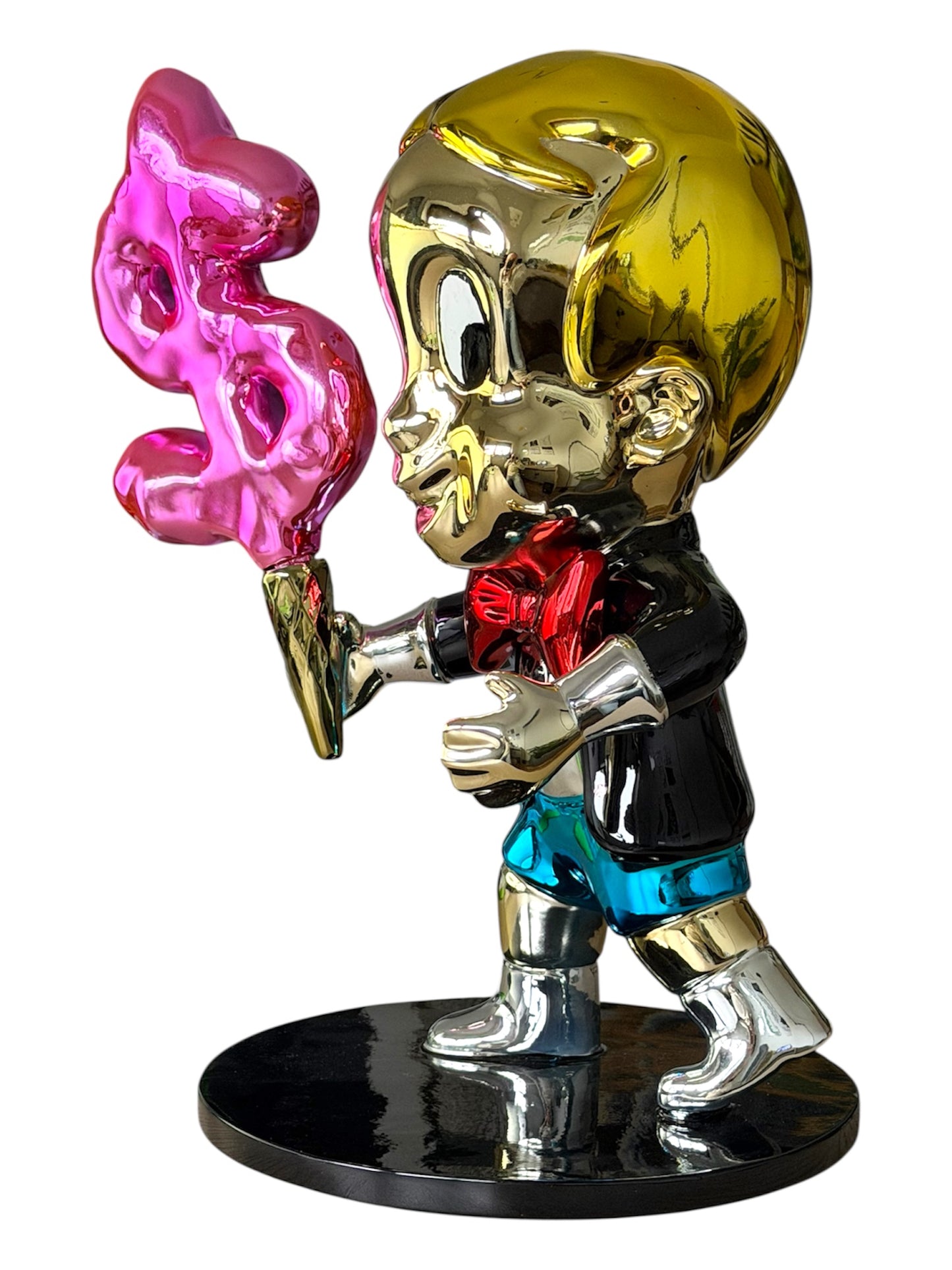 Moderne Designfigur mit Statement-Charakter