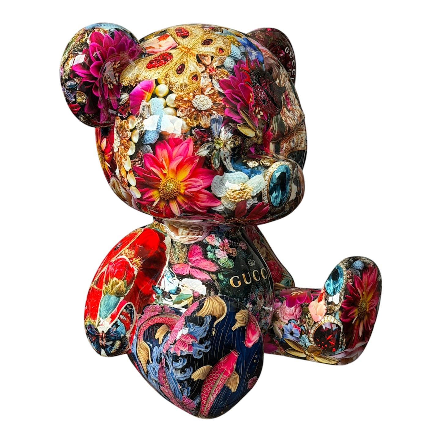 Art Brut by Ann - Mad Bear Royal Bloom
Signiert, Handsigniert - 3/49 - 2025