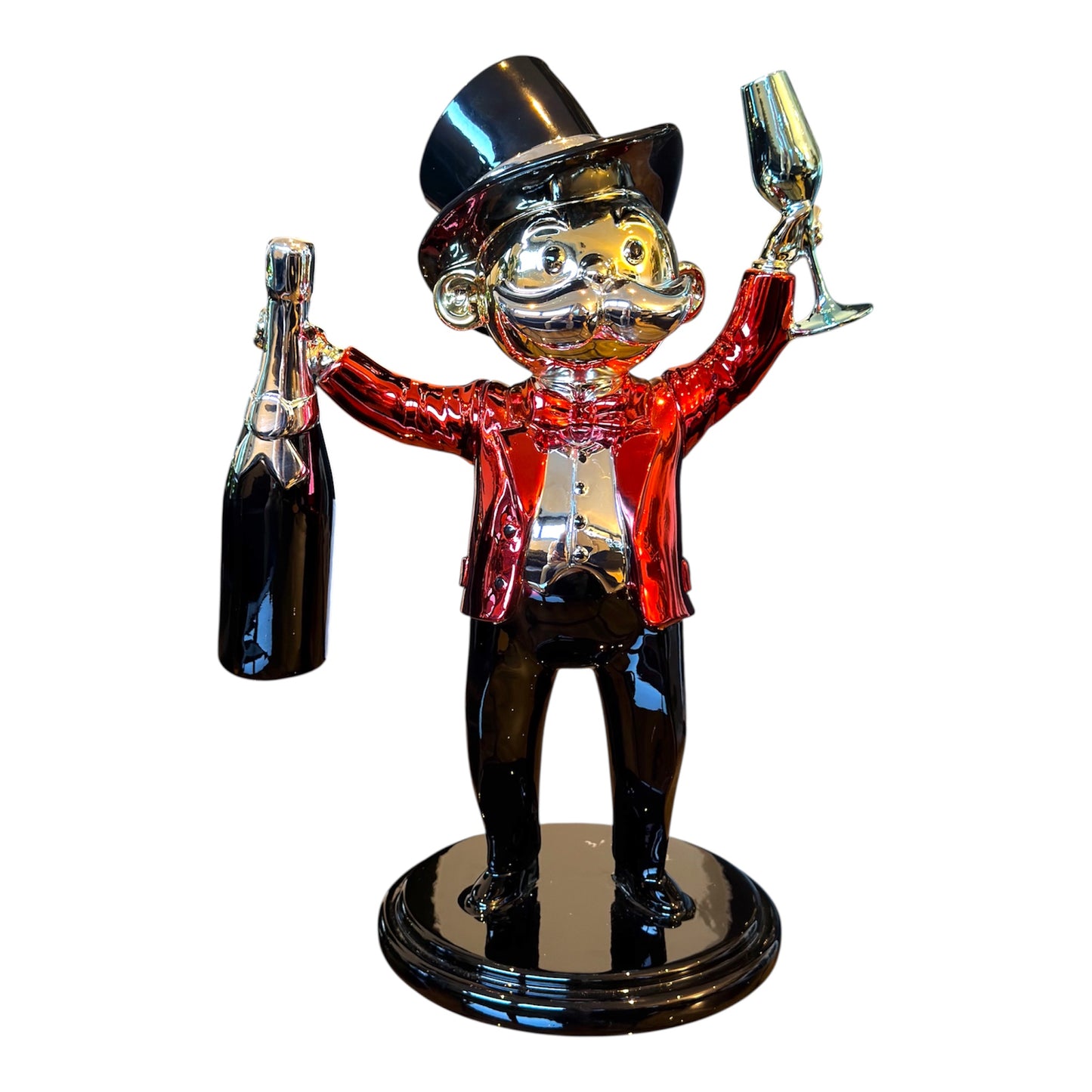 Van Apple – Pop The Champagne

Limitierte, handsignierte Skulptur | Auflage 22/25 | 2026