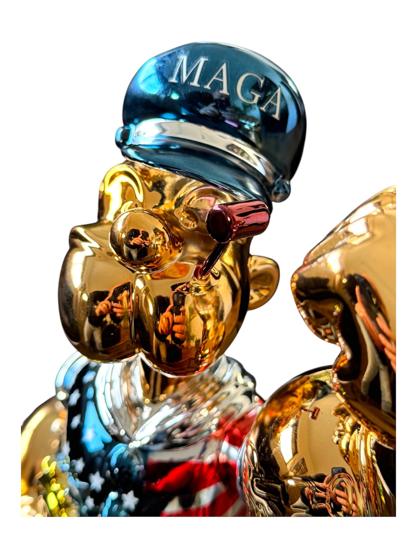 Power Icon „American Strength“ – Designer-Skulptur | 42 cm