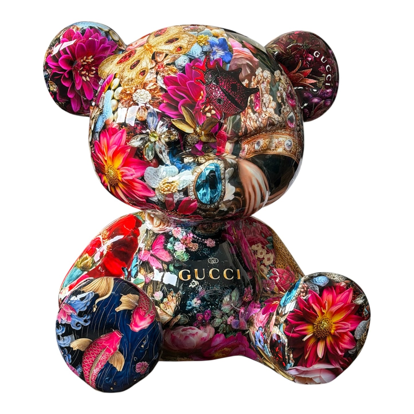 Art Brut by Ann - Mad Bear Royal Bloom
Signiert, Handsigniert - 3/49 - 2025