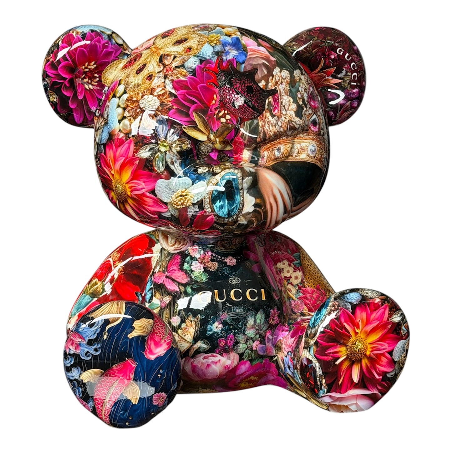 Art Brut by Ann - Mad Bear Royal Bloom
Signiert, Handsigniert - 3/49 - 2025